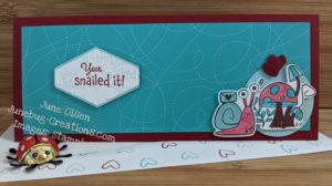 Junebug Creations You Snailed It card for the GSF BlogHop