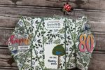 Junebug Creations Double Diamon Fold 80th birthday card for mom